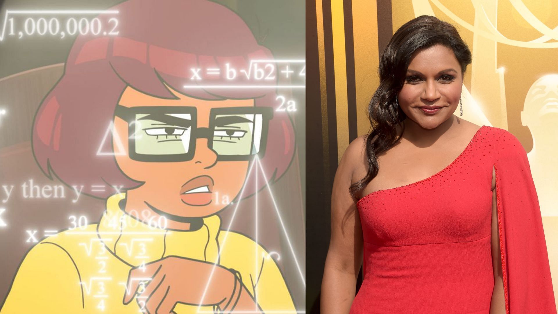 Mindy Kaling transforms Velma into a racist nerd (Image via HBO and Bustle)