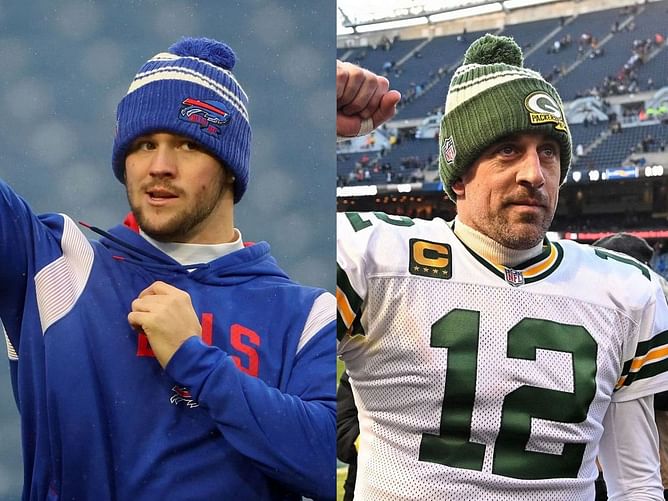 “Don’t you want to be like Aaron Rodgers?” – Josh Allen delivers hilarious response to bizarre question