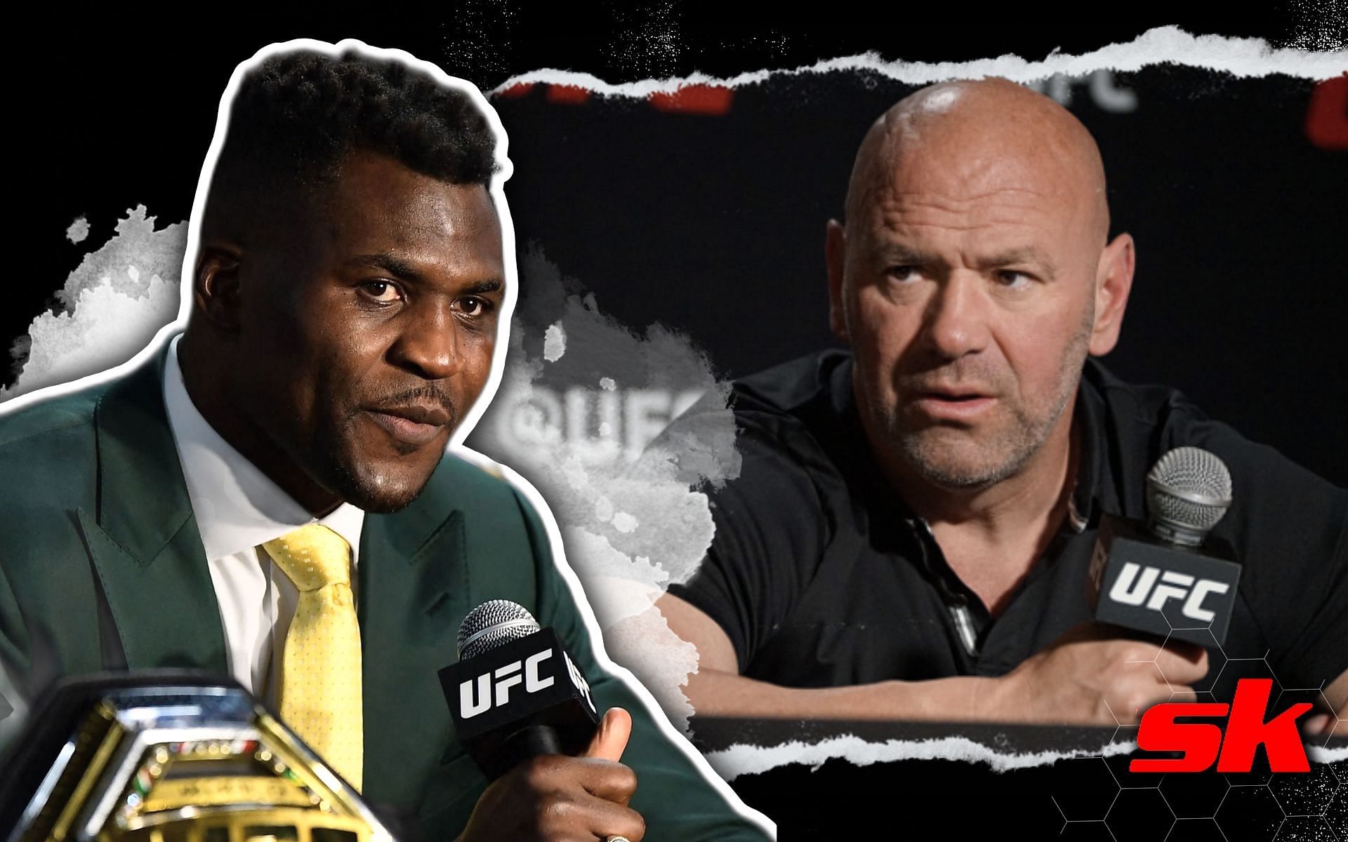 Francis Ngannou discuss his feud with Dana White, [image credits: Getty Images]