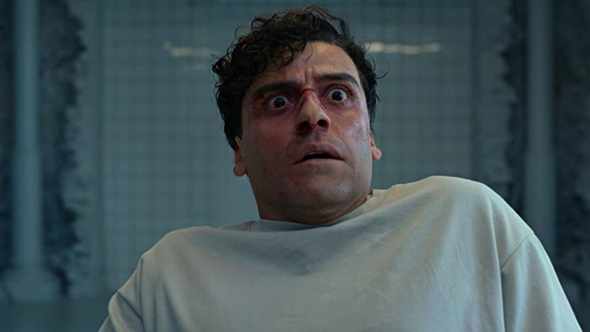 Oscar Isaac as Steven Grant in Moon Knight (Image via IMDb)