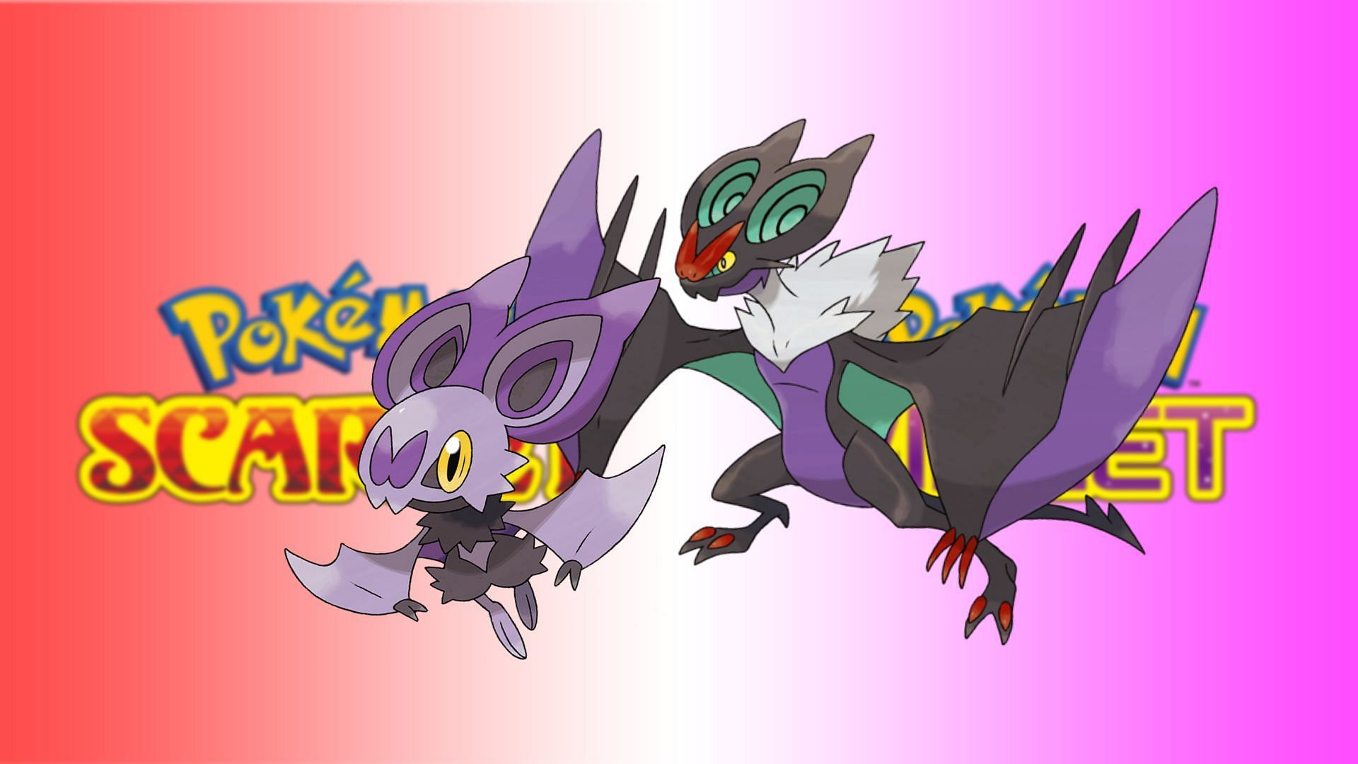 Noibat and Noivern in Scarlet and Violet (Image via The Pokemon Company)