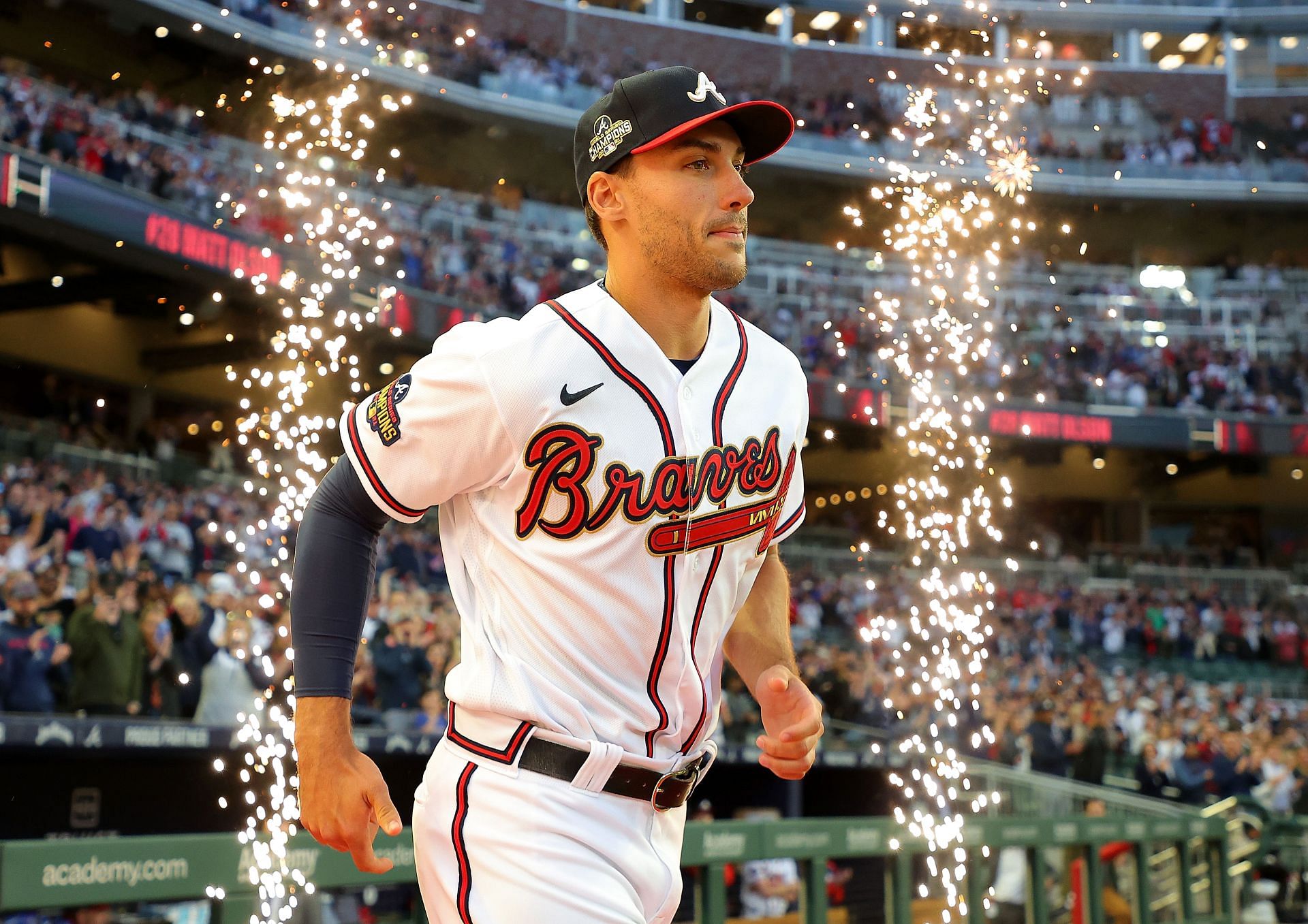 Braves first baseman Matt Olson, shaped by bonds forged in Atlanta, comes  home - The Athletic