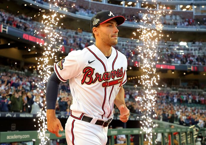 Matt Olson moves to cleanup as Braves kick off weekend set in