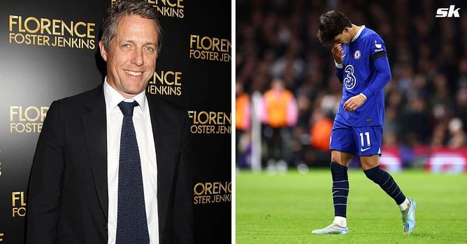 Hollywood actor Hugh Grant waved Joao Felix off the pitch from the stands after red card on Chelsea debut: Reports