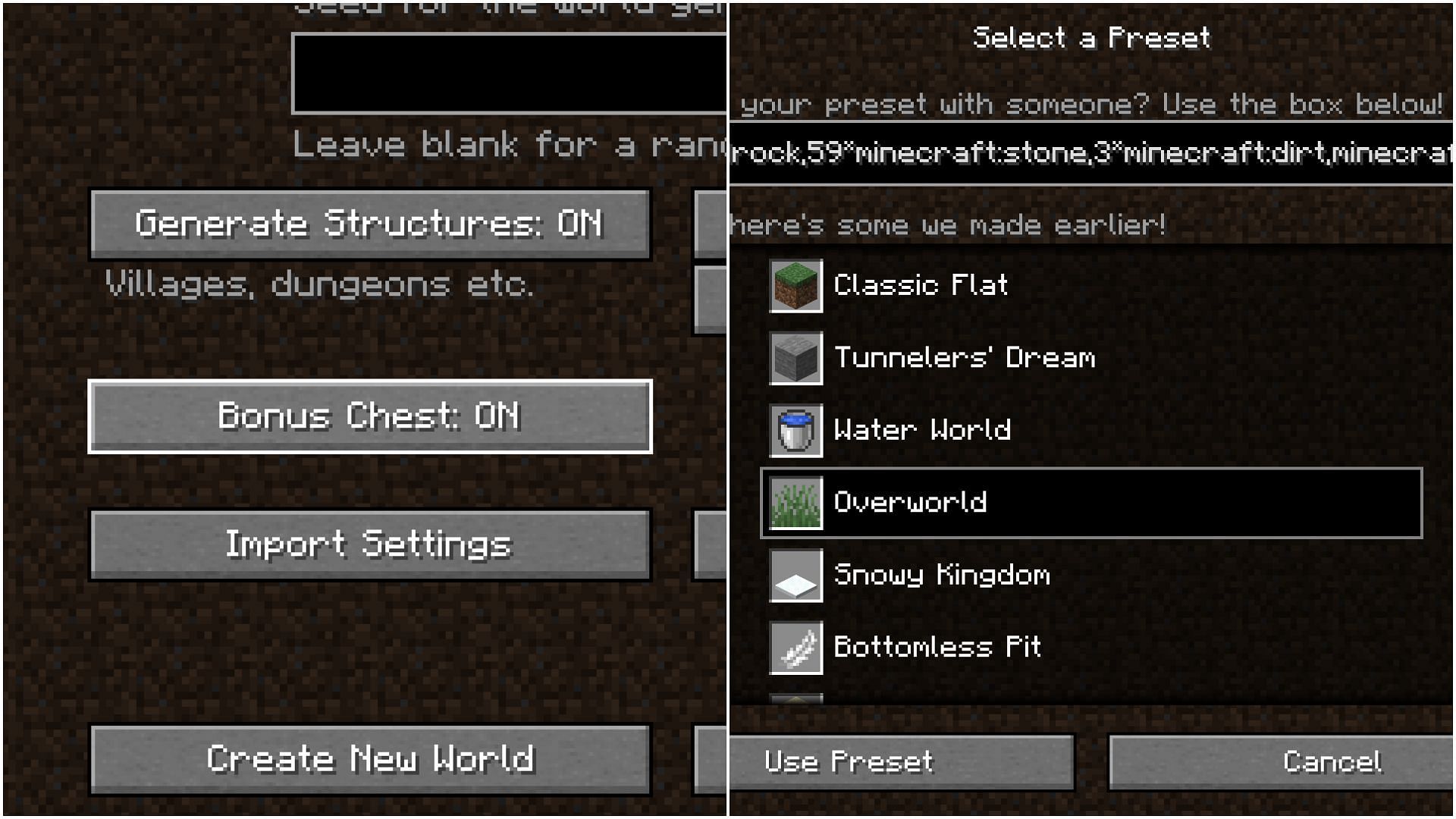 A super flat Minecraft world should have appropriate settings for players to survive with some ease (Image via Sportskeeda)