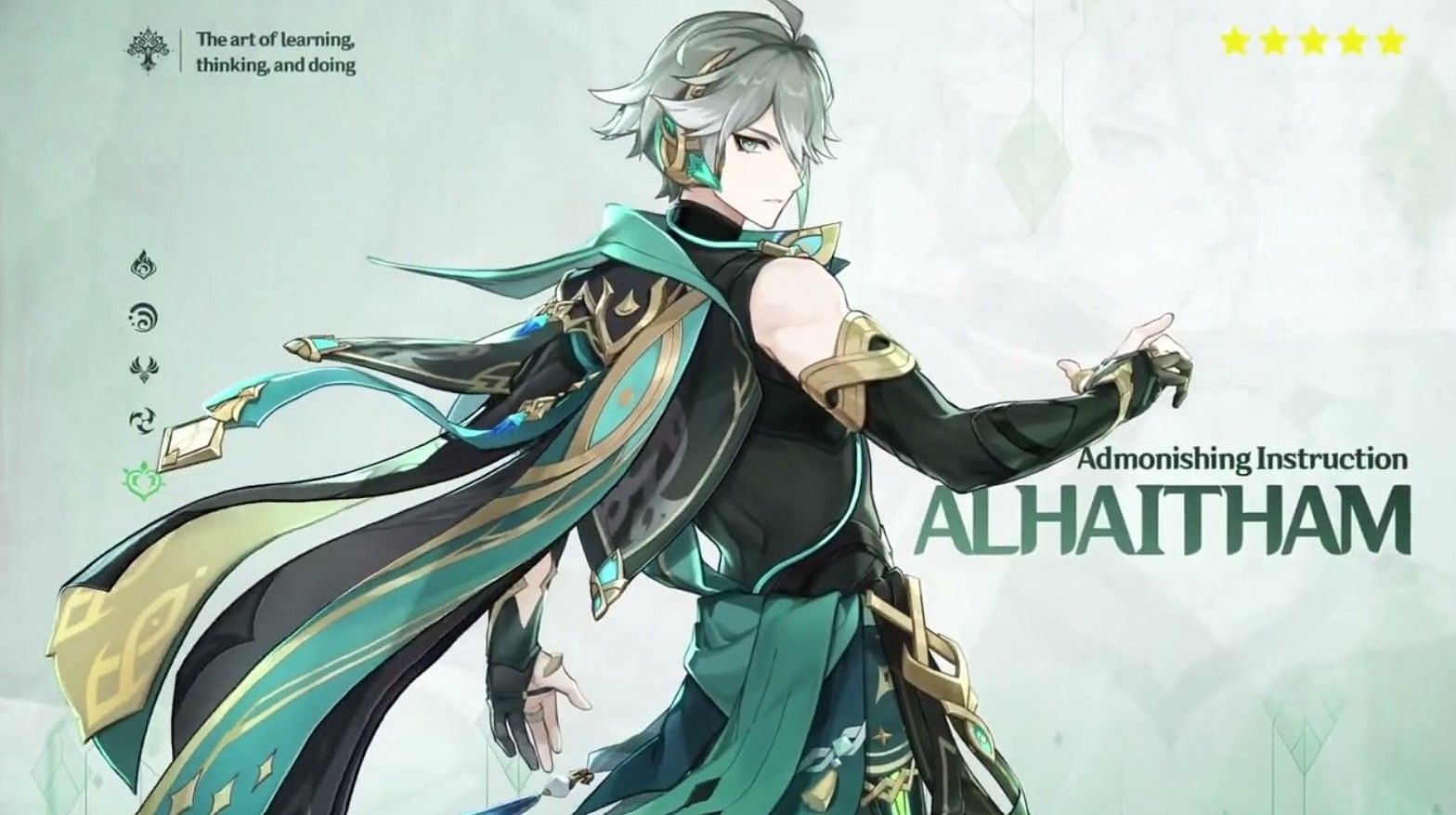 Alhaitham will be released in Genshin Impact 3.4 (Image via HoYoverse)