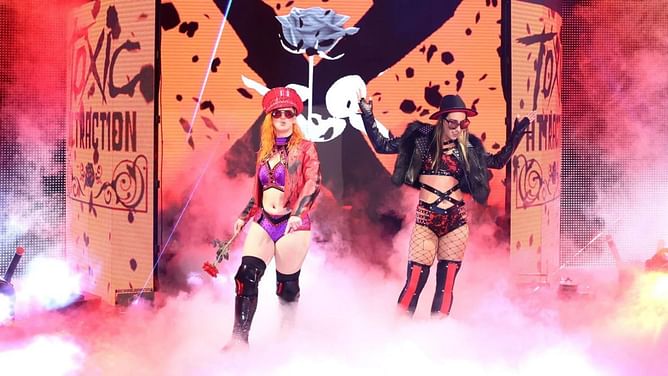Former WWE Superstar reacts to potential new member in Toxic Attraction