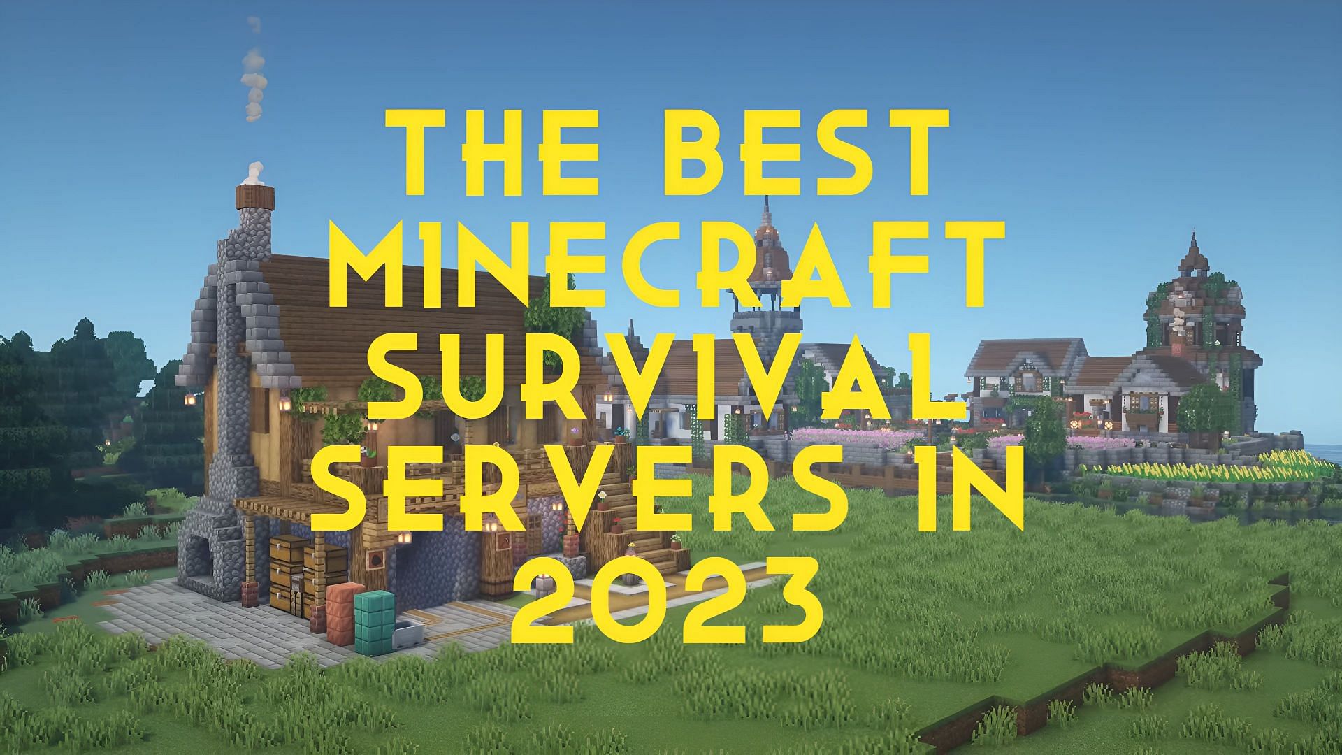Minecraft Creative servers are a fantastic way to create builds with friends (Image via Sportskeeda)
