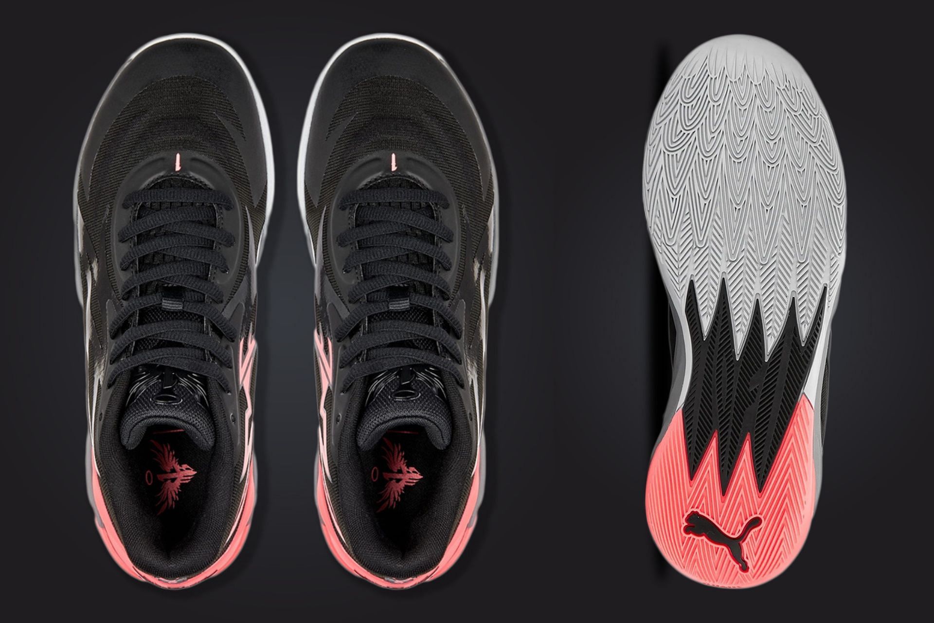 Here&#039;s a detailed look at the outsoles and uppers of the sneakers (Image via Sportskeeda)