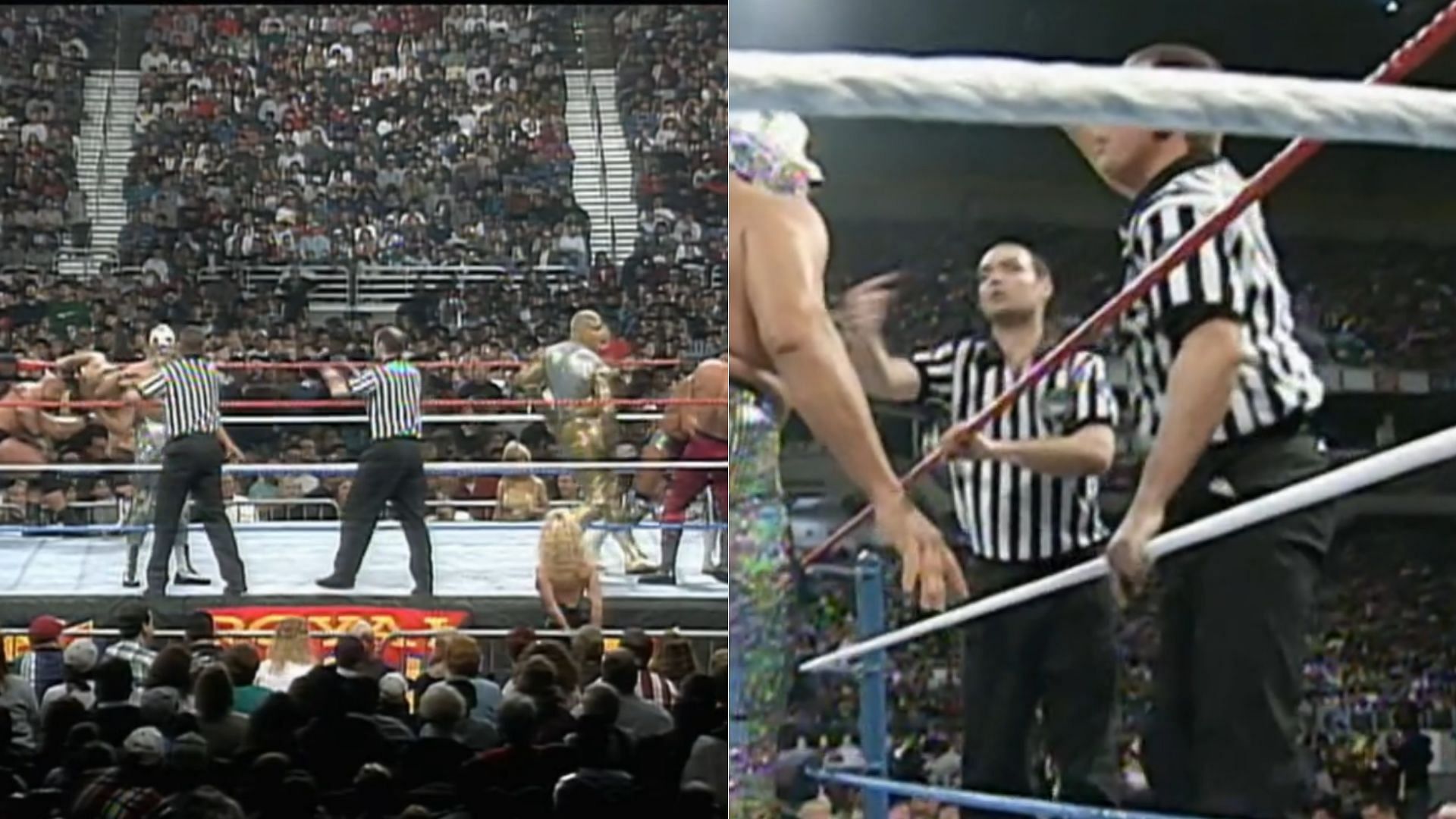 Mil Mascaras appeared in the 1997 Royal Rumble match.