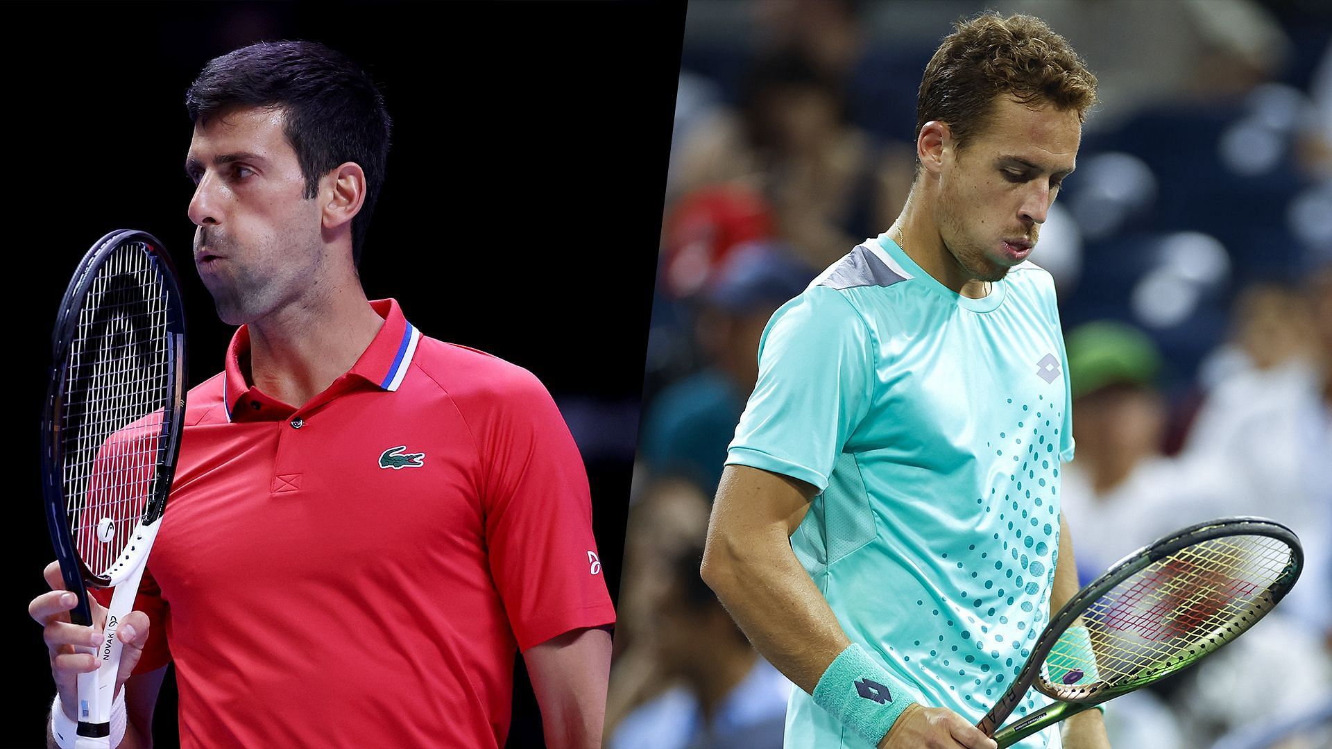 Novak Djokovic will face Roberto Carballes Baena in the first round of the Australian Open