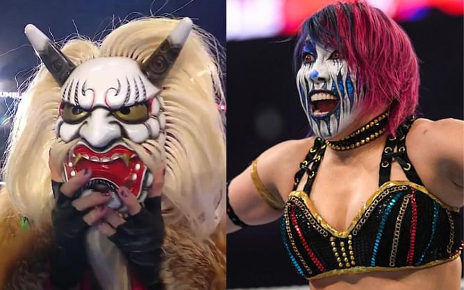 AEW star reacts to Asuka's alter ego at WWE Royal Rumble
