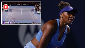 Watch: Venus Williams turns back clock with stunning backhand winner against Katy Volynets