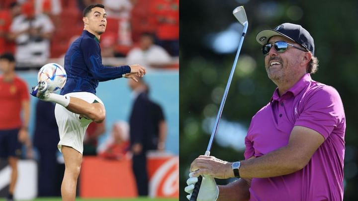 cristiano ronaldo golf
