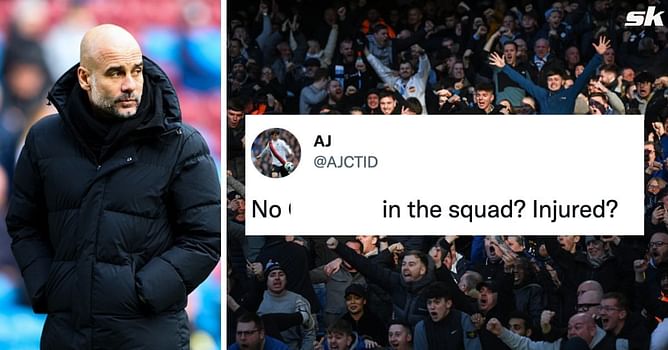 "We're losing" "Couldn't write it" - Manchester City fans livid as attacker is dropped from the squad for FA Cup clash against Chelsea