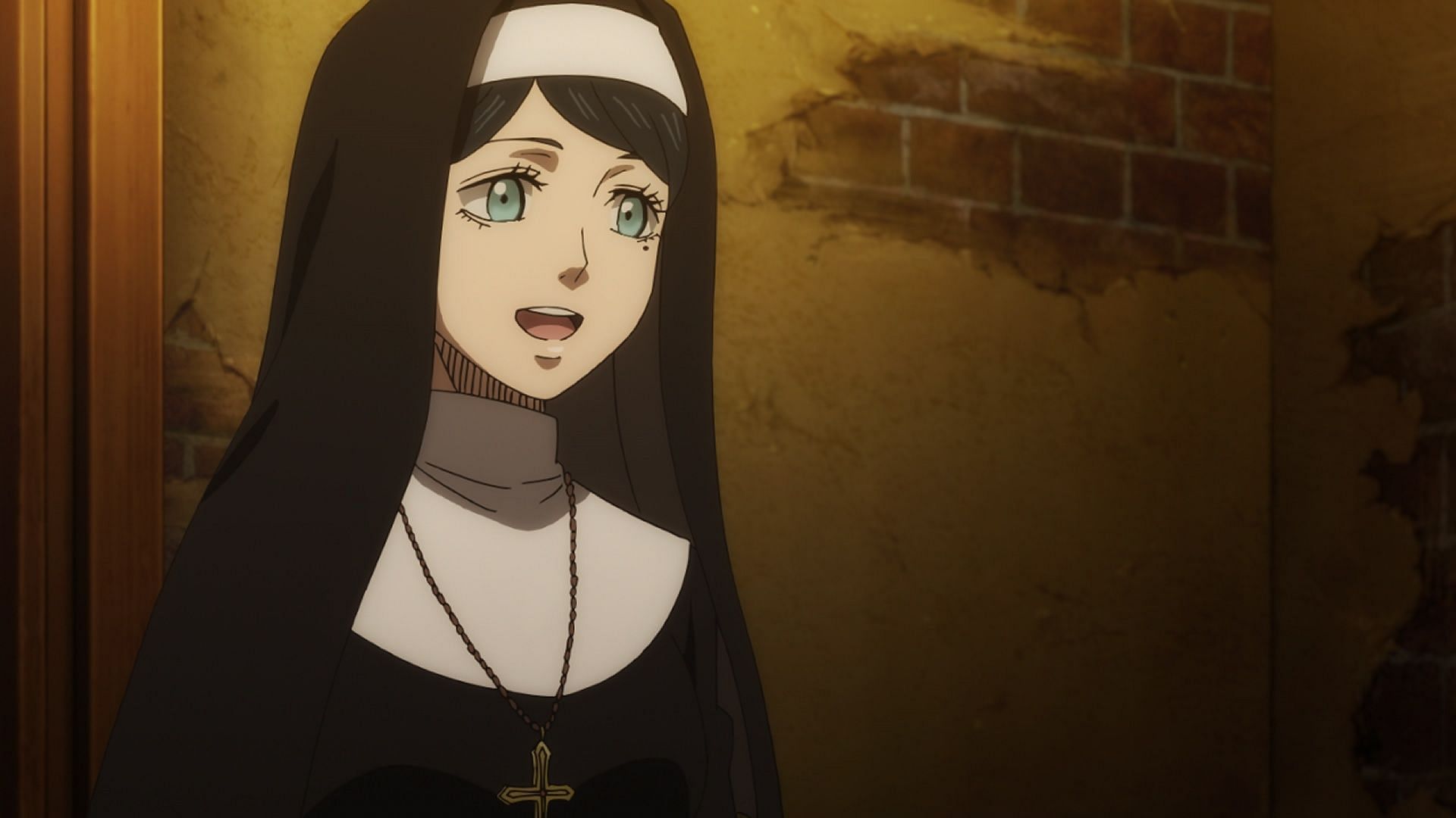 Sister Lily as seen in the Black Clover anime series (Image via Studio Pierrot)