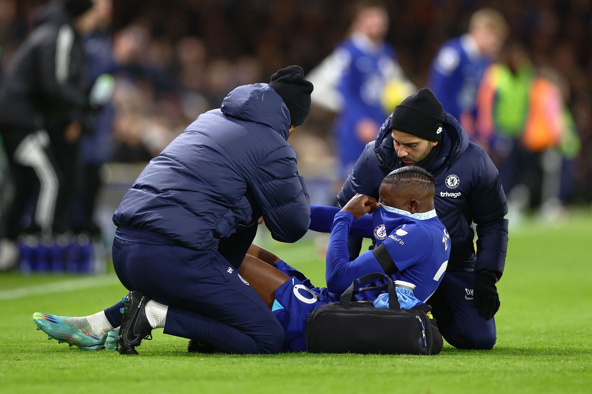 Zakaria is the latest Chelsea player to be injured