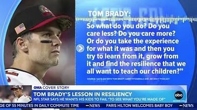 Tom Brady Says His Kids Should Experience Failure