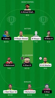 AZA vs BOB Dream11 Prediction - Oman D20