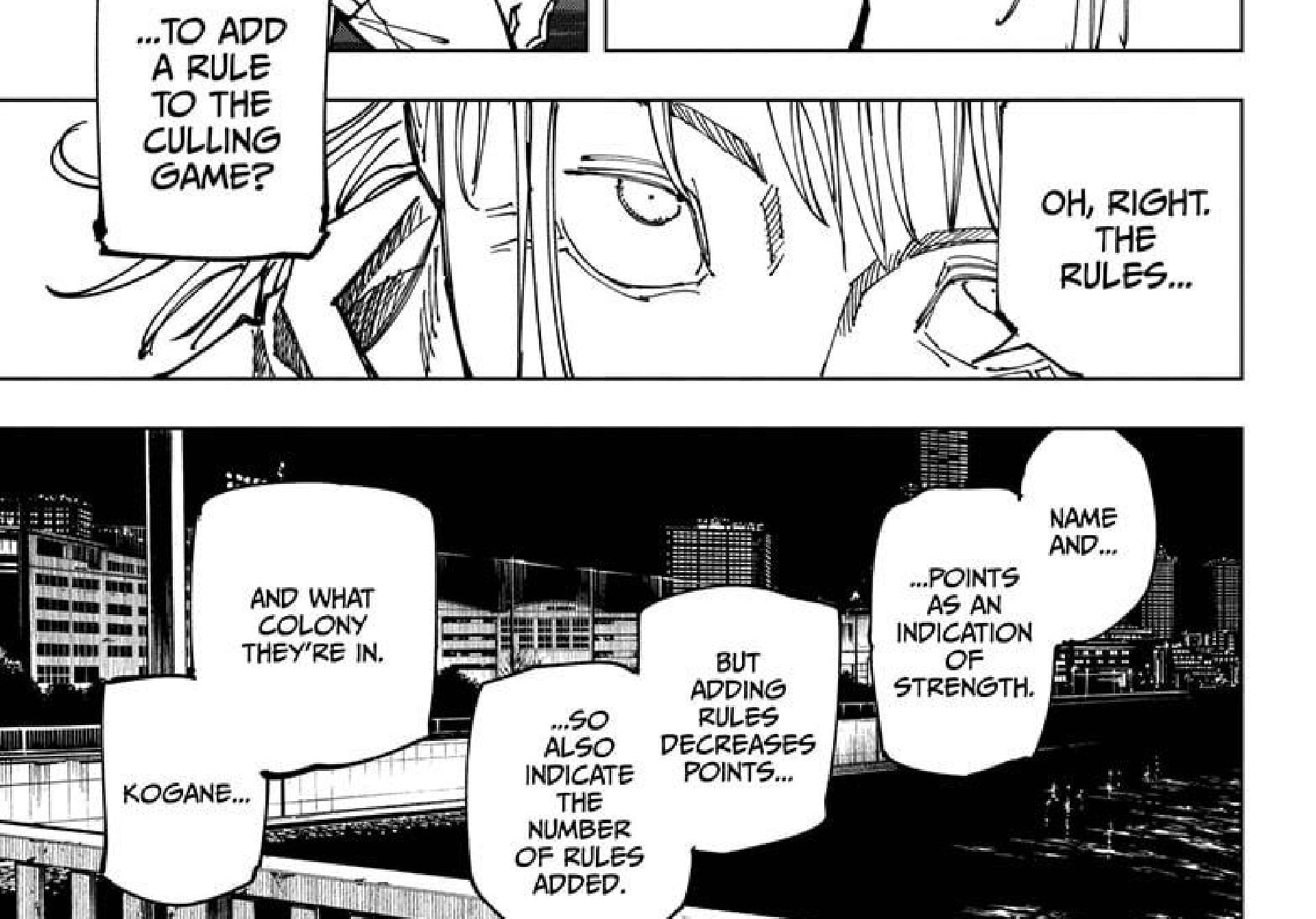 read Jujutsu Kaisen — Can you explain the culling game rules like