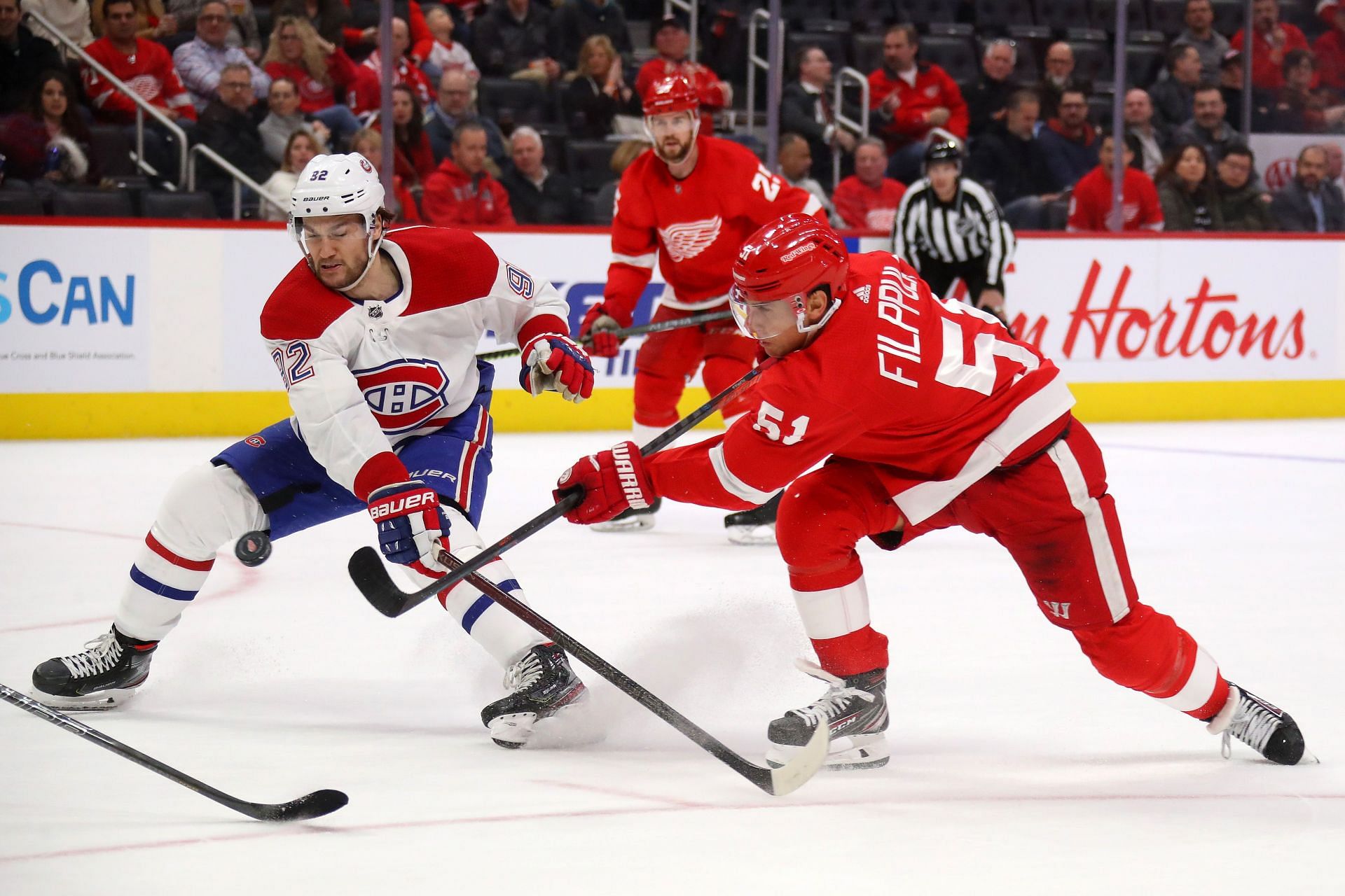 Montreal Canadiens v Detroit Red Wings