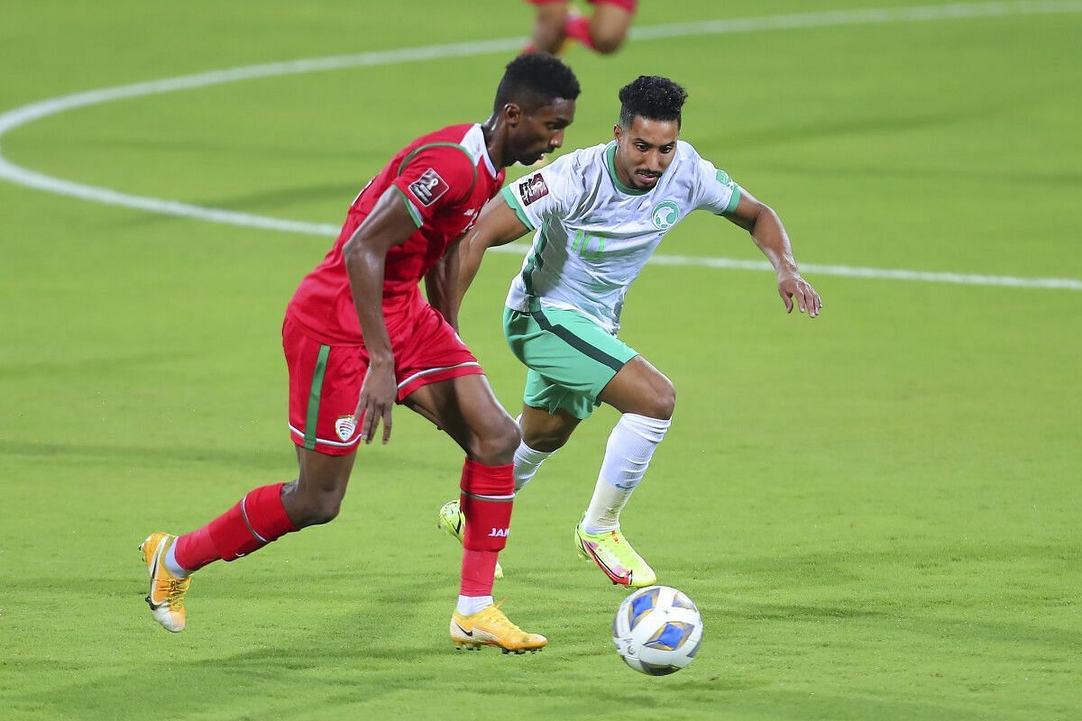Saudi Arabia must beat Oman to secure a place in the semi-finals