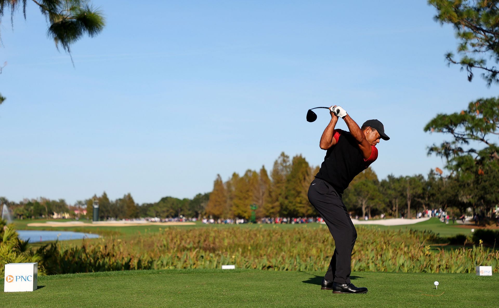 Tiger Woods at the PNC Championship - Final Round (Image via Mike Ehrmann/Getty Images)
