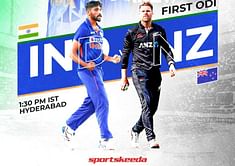 India vs New Zealand, 1st ODI: Toss result and playing XIs for today's match, umpires list and pitch report
