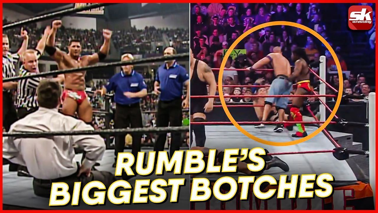 Biggest botches in Royal Rumble history