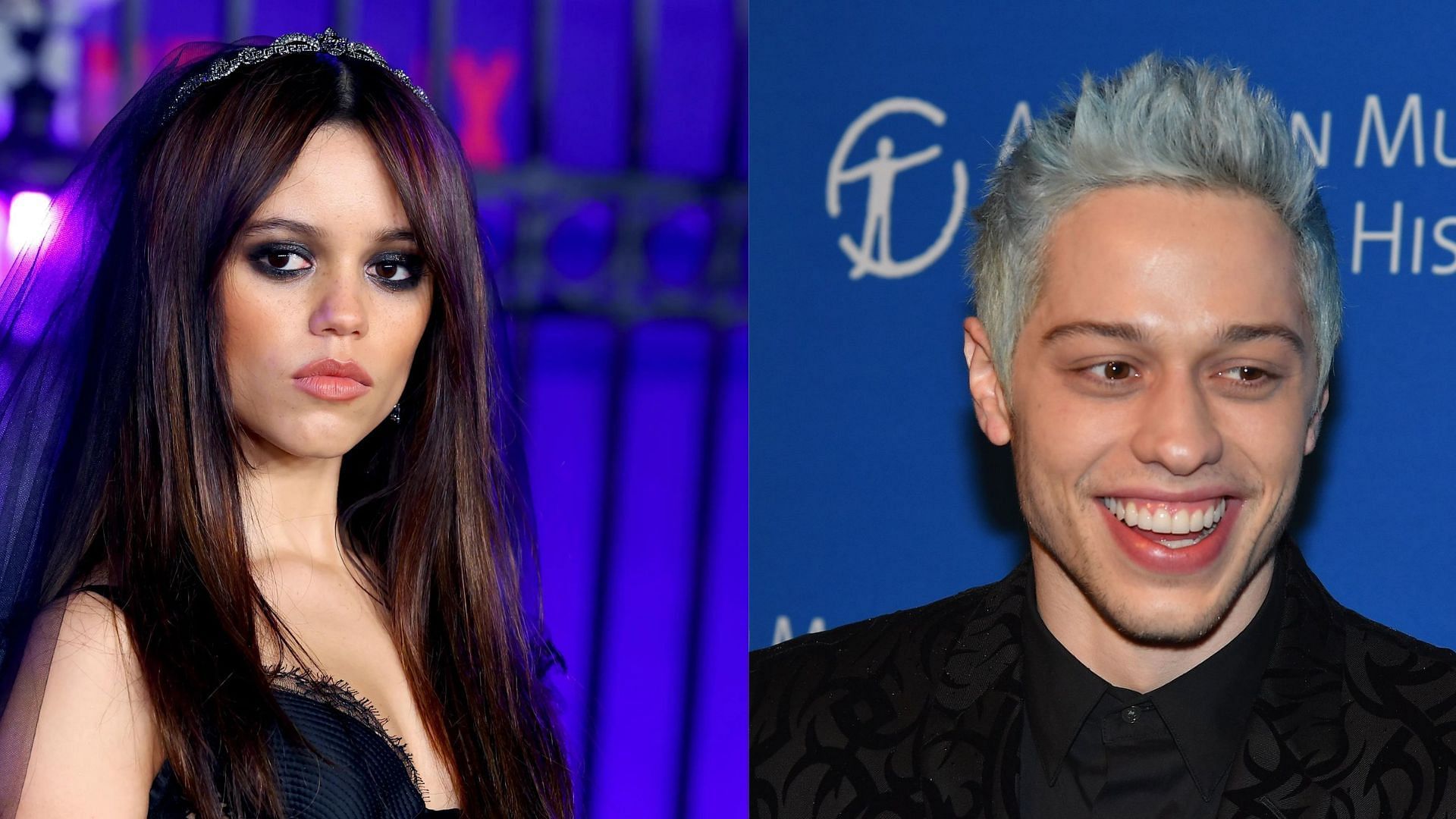 Is Jenna Ortega dating Pete Davidson? (images via Getty)