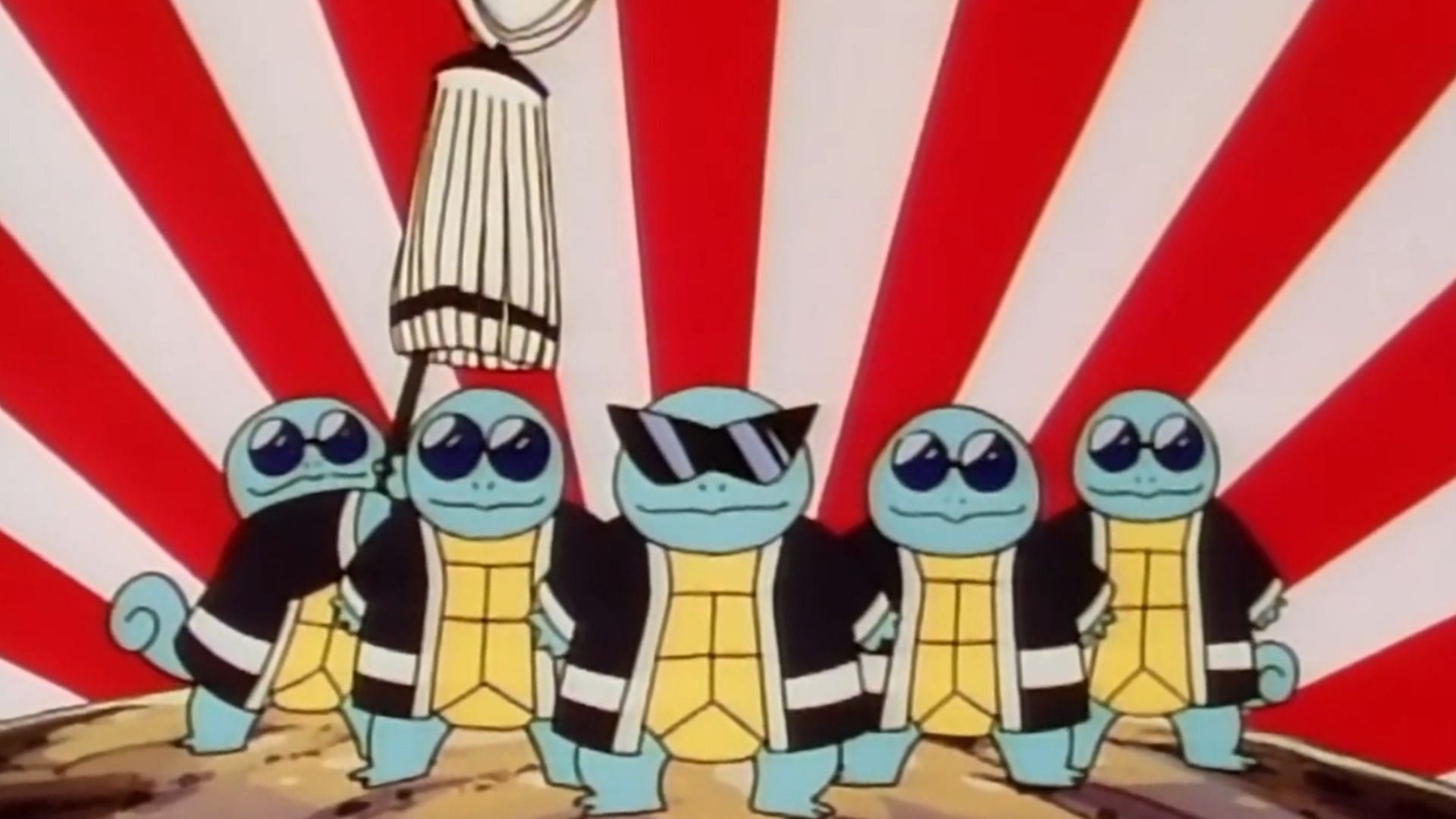 Squirtle Gang as seen in the anime (Image via The Pokemon Company)