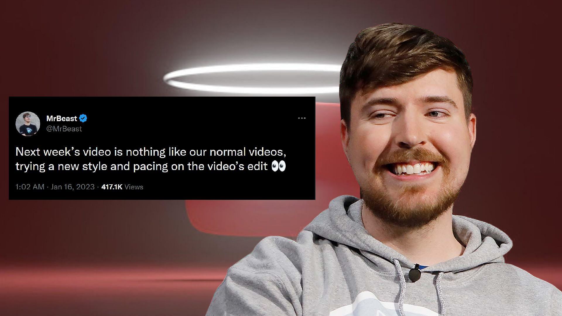 "New style and pacing" MrBeast claims his next video will be quite