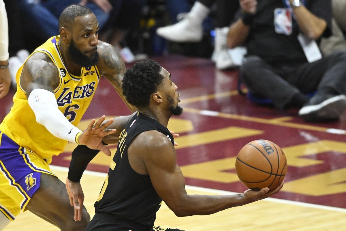 NBA injury report headlined by status of LeBron James and Donovan Mitchell. [photo: Sports Illustrated]