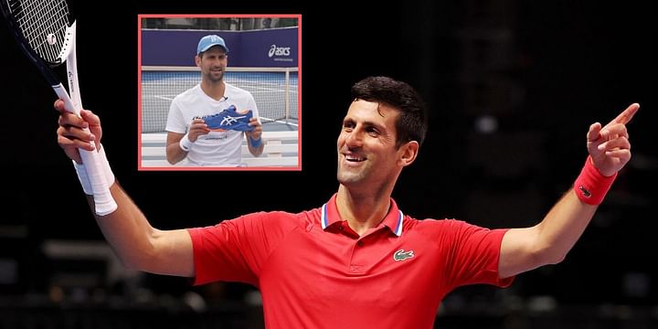 Novak Djokovic unveils long-awaited Court FF3 Novak sneaker, tennis ...