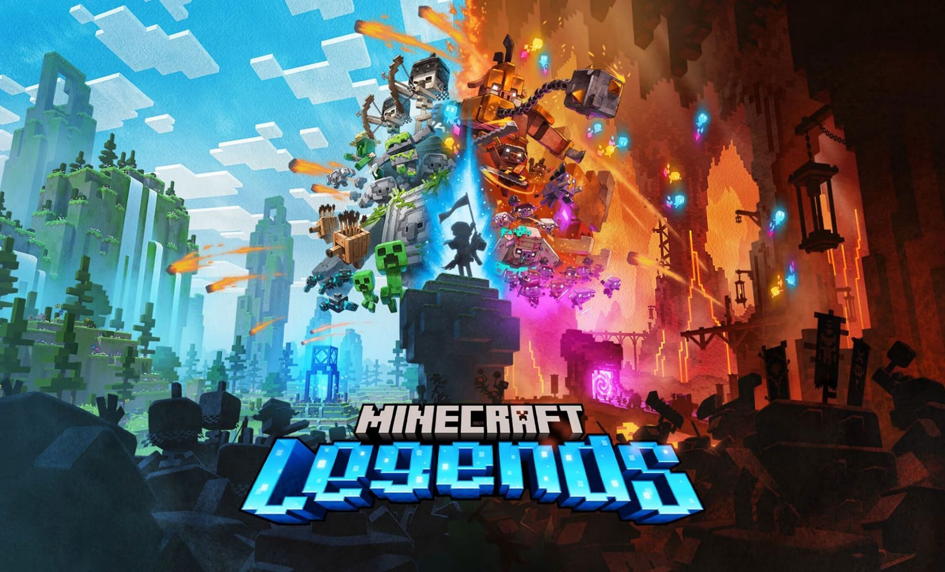 Minecraft Legends is coming on April 18 (Image via Mojang)
