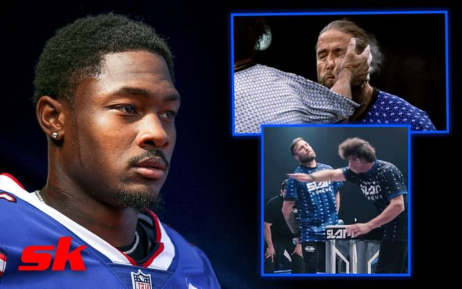 WATCH: Buffalo Bills star Stefon Diggs gives live reaction to horrific Power Slap League broadcast