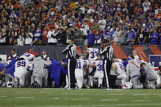 "This isn't about a football player, this is about a human" - Ryan Clark gets emotional on-air in wake of Damar Hamlin's on-field collapse