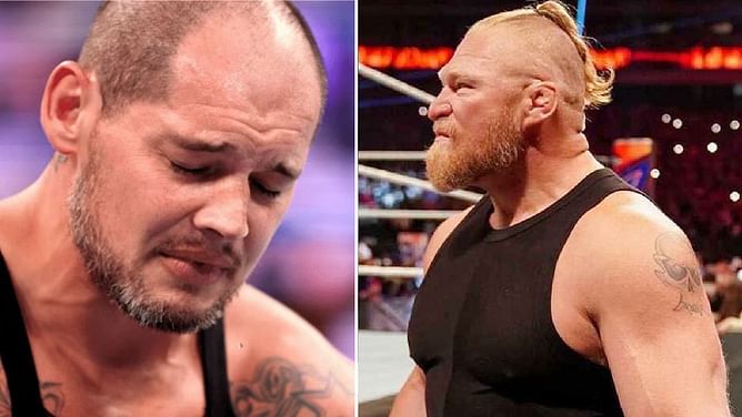 Baron Corbin reacts to Brock Lesnar's vicious attack followed by Royal Rumble elimination in six seconds