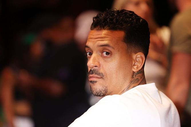 Matt Barnes spits on ex-NFL player and fiancée's ex before Cowboys vs. 49ers (VIDEO)
