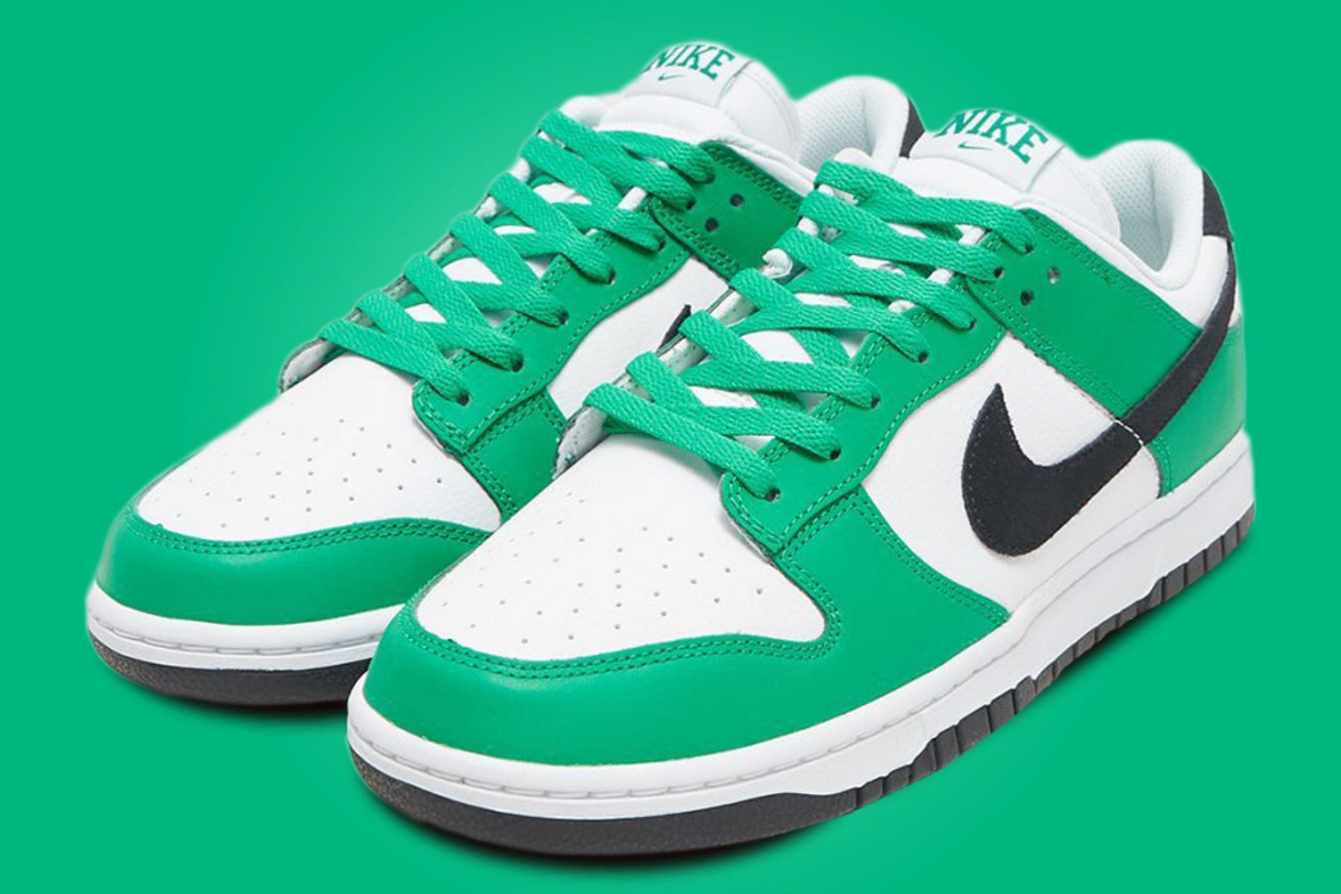 Celtics Nike Dunk Low “Celtics” shoes Where to buy, price, and more