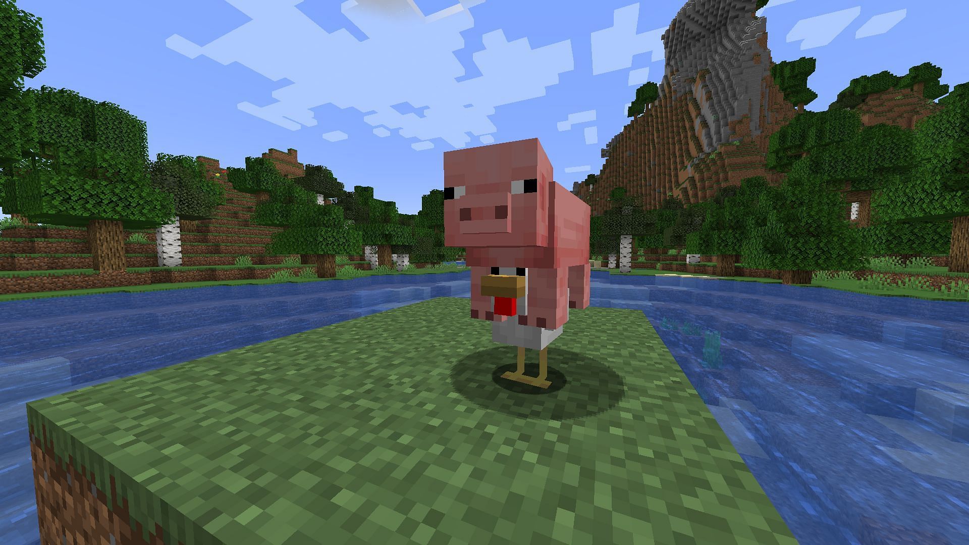 New ride command in Minecraft snapshot 23w03a let players or mobs ride any entity (Image via Mojang)