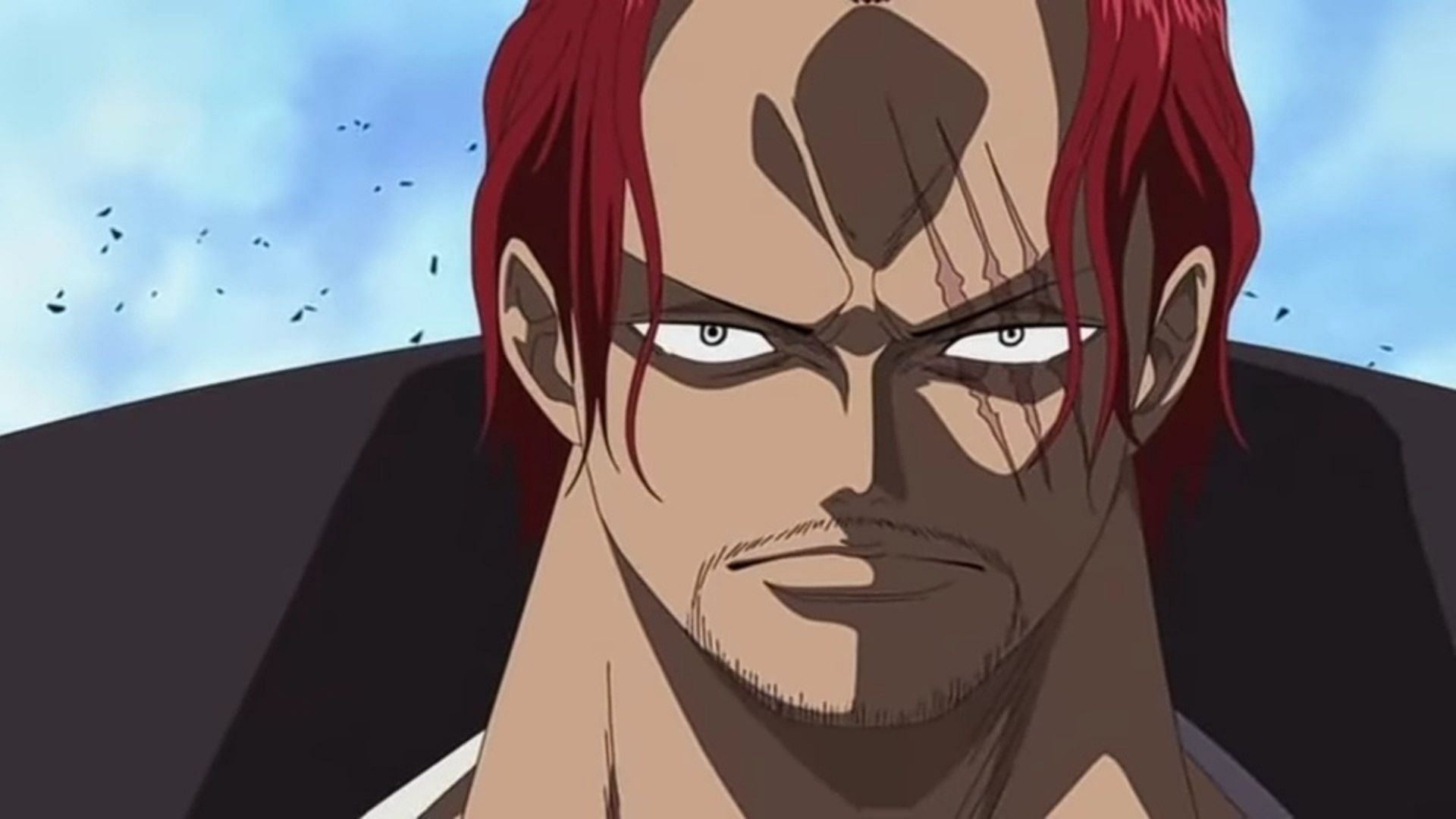 Shanks from the anime (Image via Toei Animation)