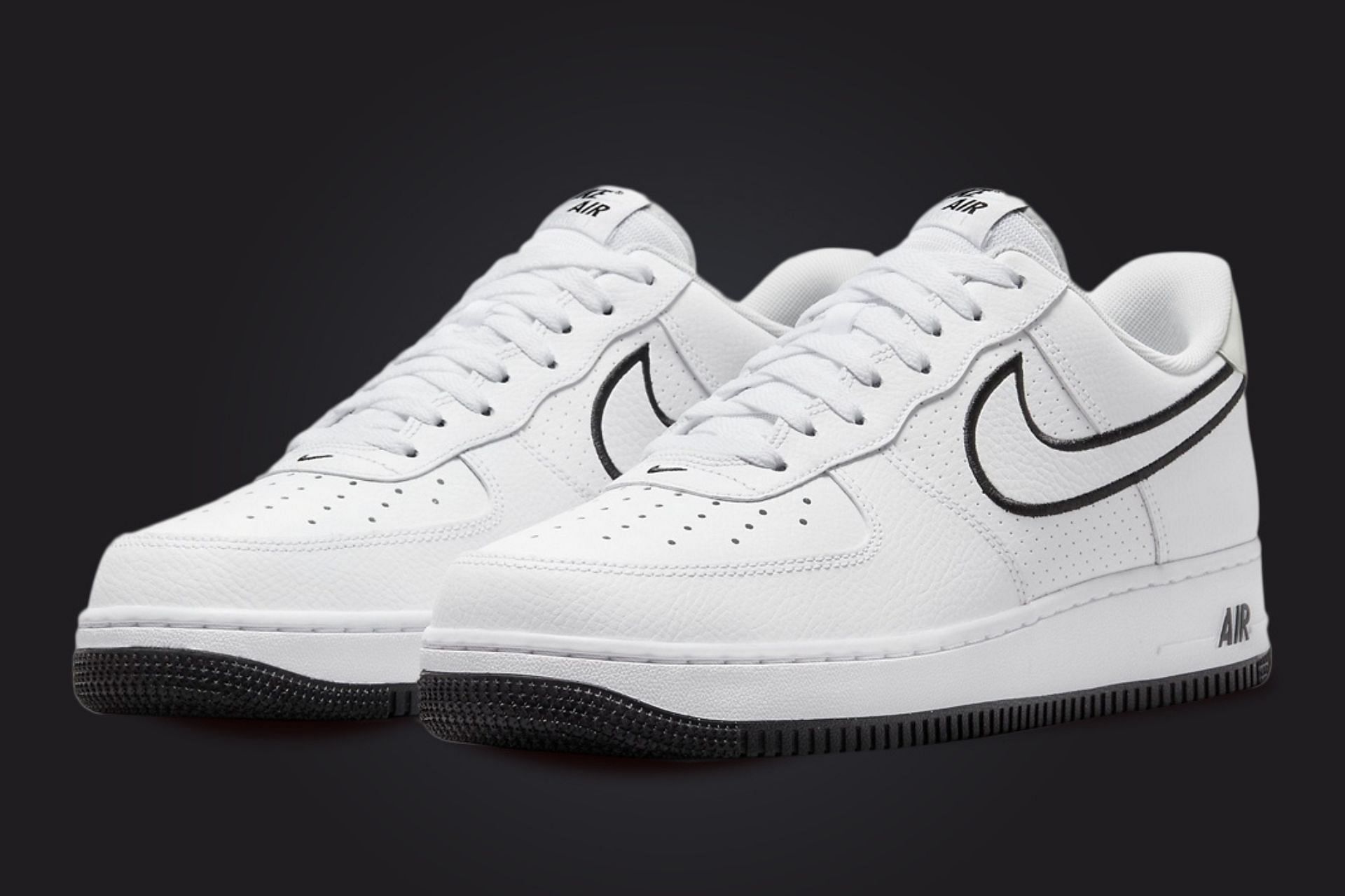 Air Force 1: Nike Air Force Low Embroidered Swoosh "White/Black" shoes: Where to buy, price, and more