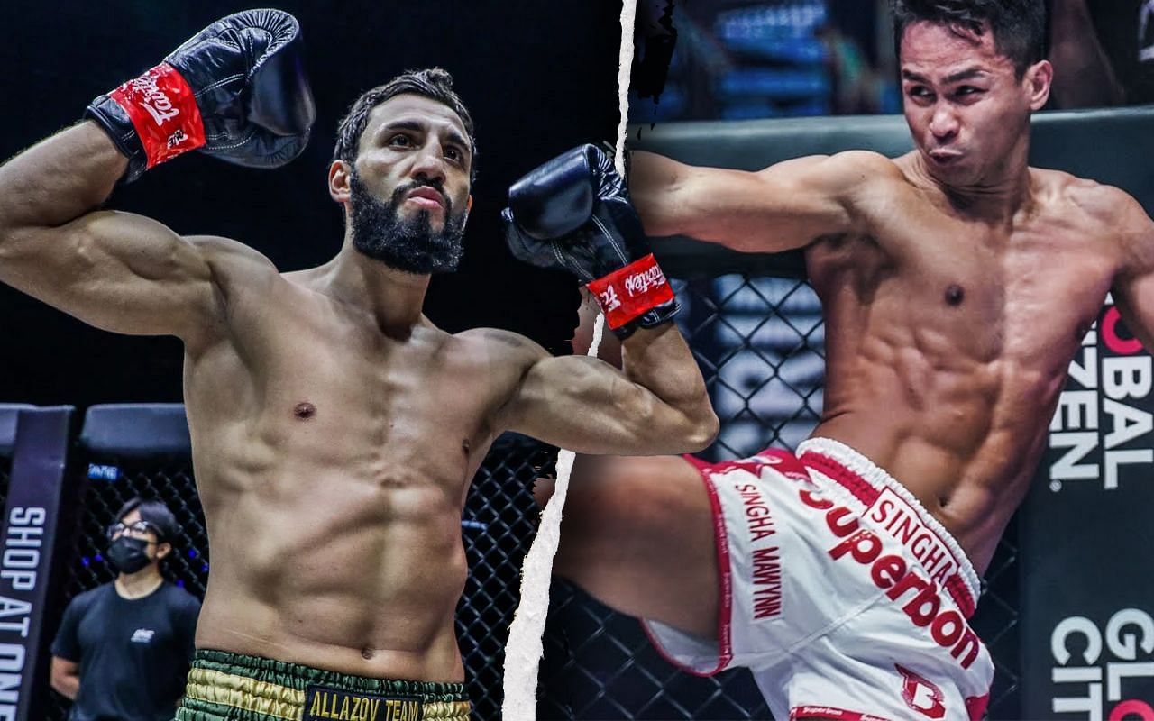 Chingiz Allazov (Left) will finally face Superbon (Right) at ONE Fight Night 6