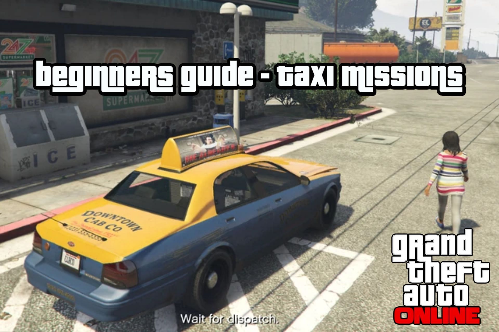 Taxi missions are a great way to enjoy the RP experience in GTA Online (Image via GTA Fandom)