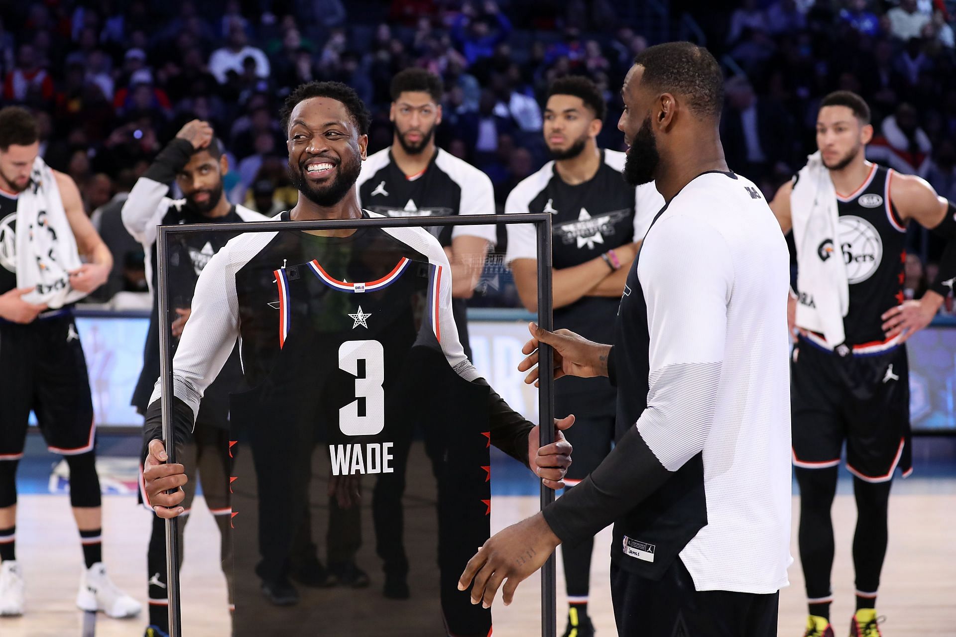 Dwyane Wade played in the 2019 NBA All-Star Game (Image via Getty Images)