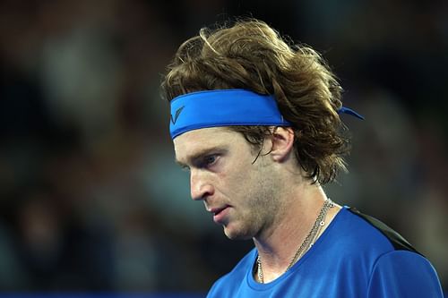 Andrey Rublev at the 2023 Australian Open