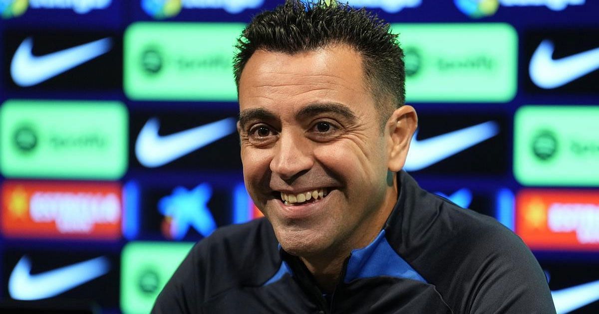 Xavi is the head coach of Barcelona