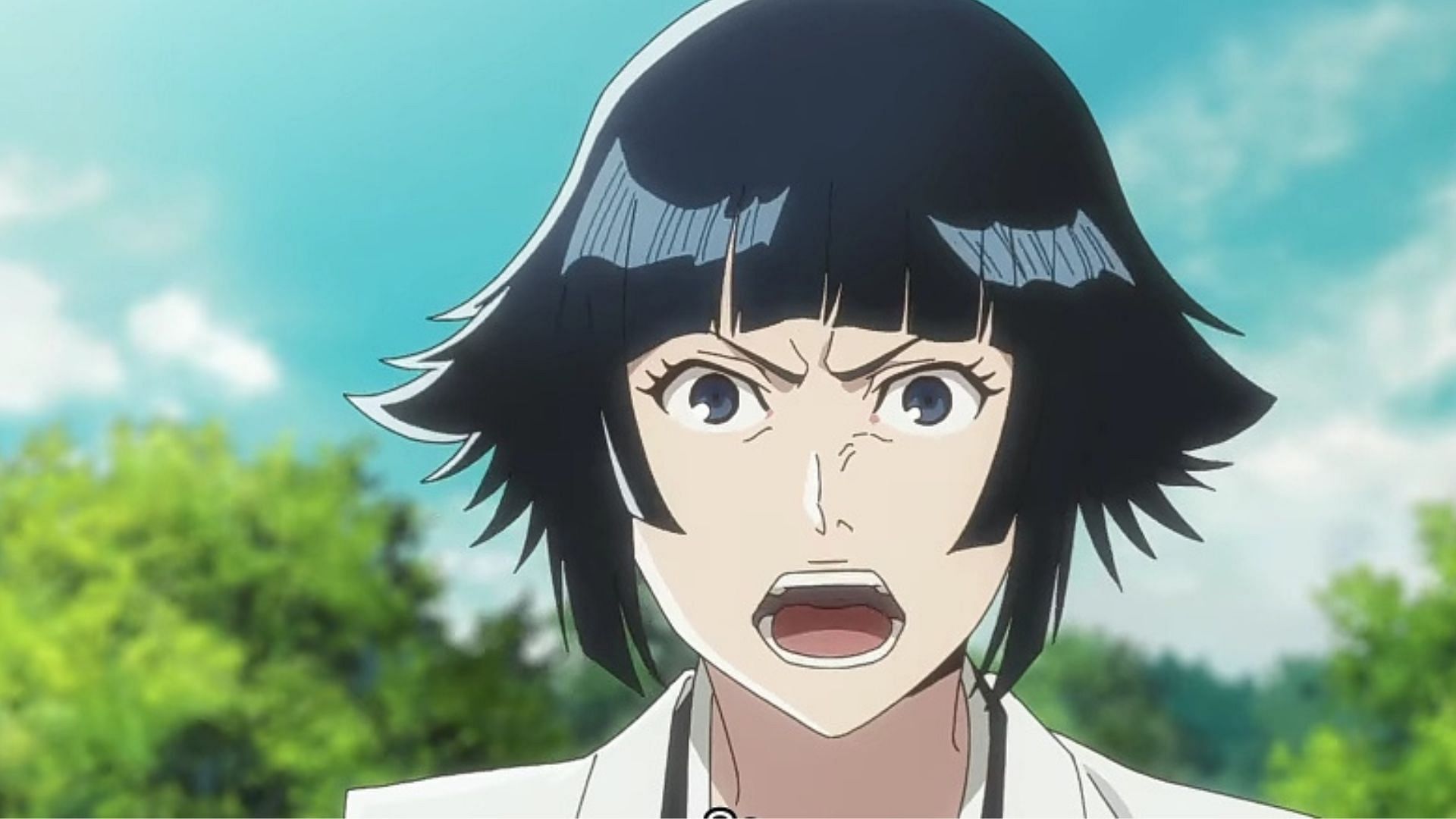 Soi Fon as seen in the Bleach TYBW anime (Image via Studio Pierrot)