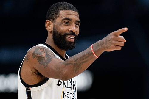 Kyrie Irving of the Brooklyn Nets